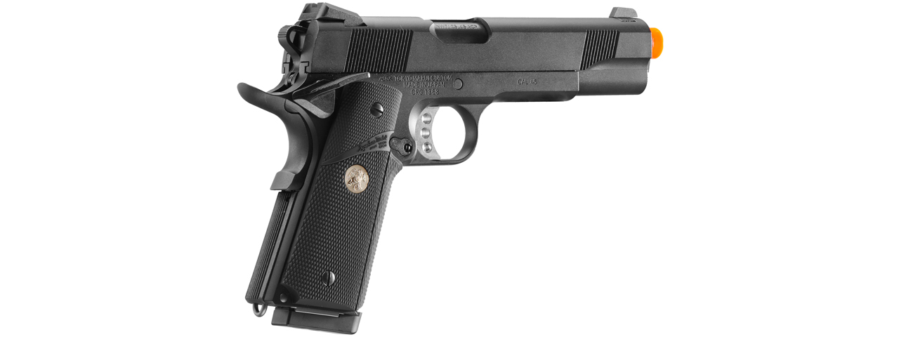 Tokyo Marui 1911 MEU Airsoft Gas Blowback Pistol (Color: Black) - Click Image to Close