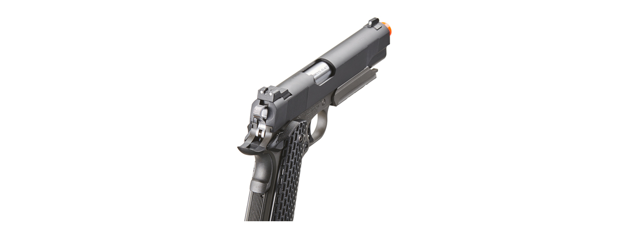 Tokyo Marui Night Warrior 1911 Hi-Kick Gas Blowback Airsoft Pistol (Color: Black & Gray)