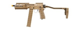 Tokyo Marui Scorpion Mod D Airsoft Electric Sub Machine Gun (Color: Flat Dark Earth)