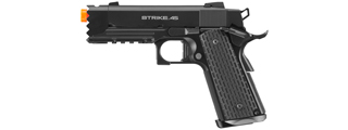 Tokyo Marui Limited Edition Strike Warrior 1911 Airsoft Gas Blowback Pistol (Color: Black)