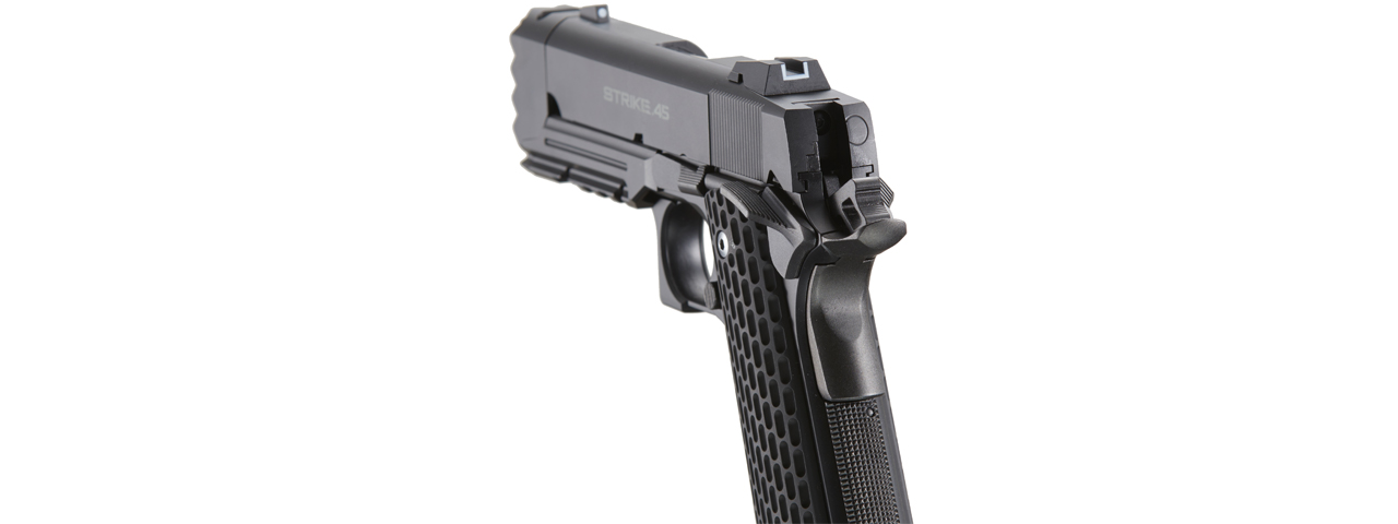 Tokyo Marui Limited Edition Strike Warrior 1911 Airsoft Gas Blowback Pistol (Color: Black)