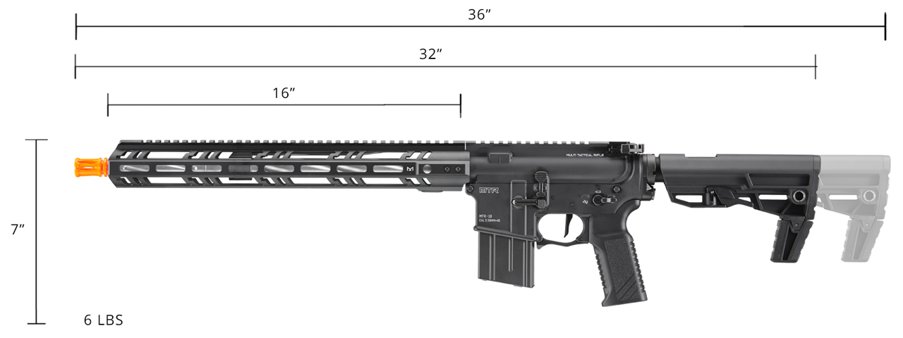 Tokyo Marui M4 MTR16 ZET System Gas Blowback Rifle w/ Cerakote Firearm Finish - Click Image to Close