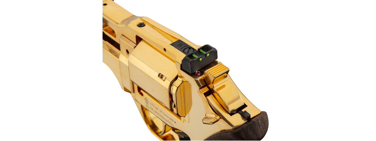 Chiappa Rhino 60DS 4.5mm Airgun CO2 Revolver Gold Edition