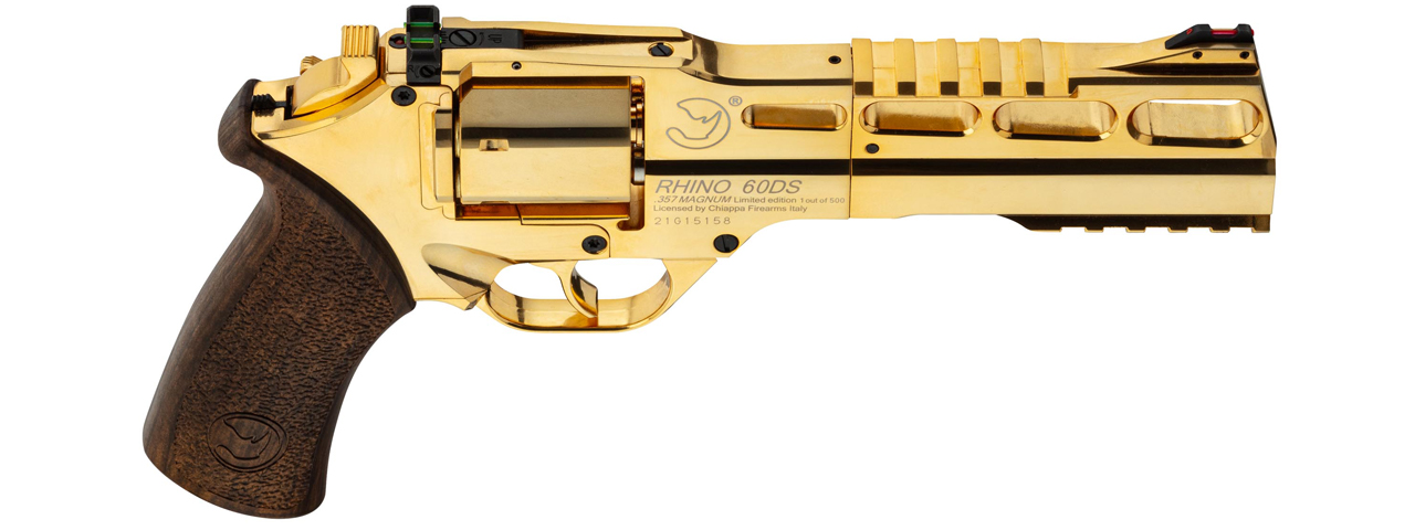 Chiappa Rhino 60DS 4.5mm Airgun CO2 Revolver Gold Edition