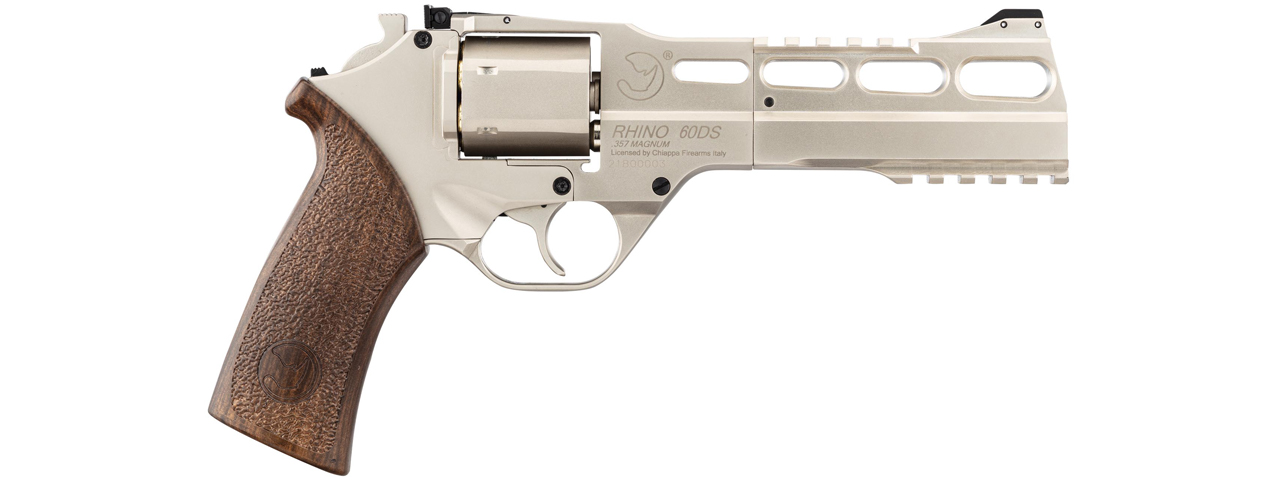 Chiappa Rhino 60DS Airsoft CO2 Revolver Silver Edition