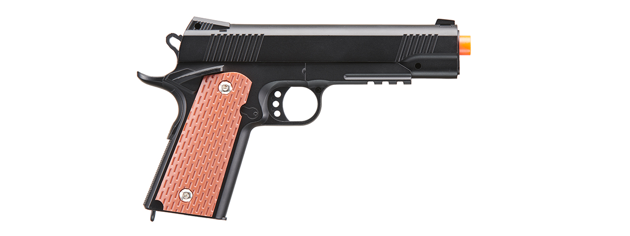 UK Arms 1911 Tac Heavyweight Series Airsoft Spring Pistol (Color: Black)