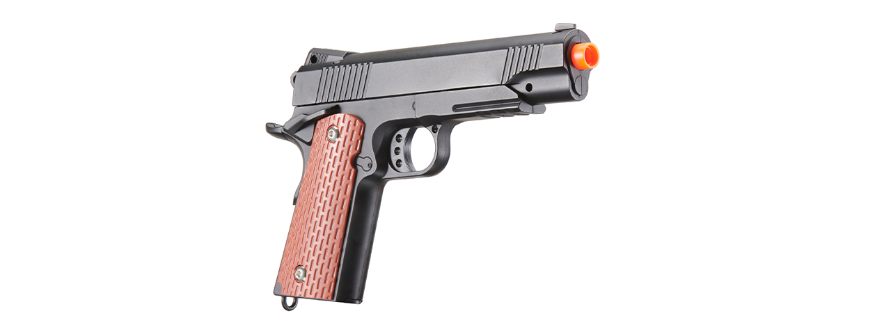 UK Arms 1911 Tac Heavyweight Series Airsoft Spring Pistol (Color: Black)