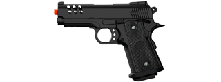 UK Arms 2011 Compact Heavyweight Series Airsoft Spring Pistol (Color: Black)