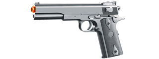 UK Arms M1911 Spring Powered Airsoft Pistol w/ Metal Flitch and Tube (Color: Gun Metal Gray)