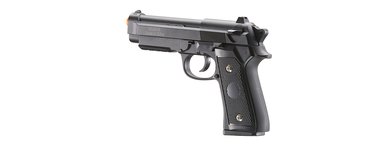 UK Arms M9 Alloy Series Airsoft Spring Pistol (Color: Black)