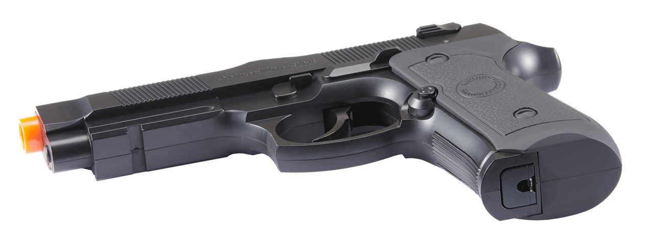 WinGun 302 Non Blowback M9 Airsoft Co2 Gas Blowback Airsoft Pistol (Color: Black) - Click Image to Close