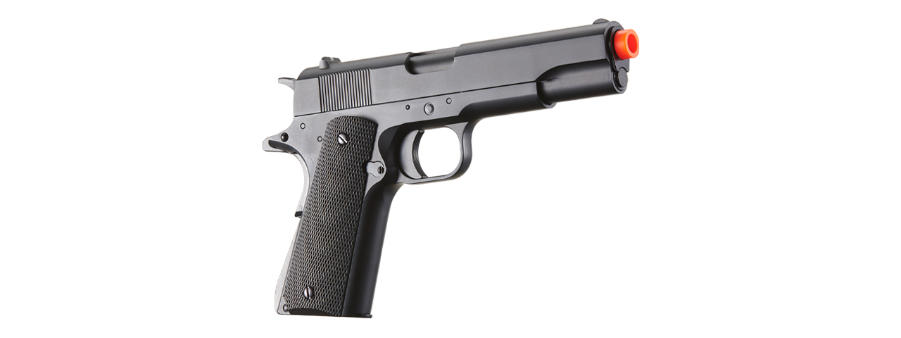 WinGun Full Metal Sport 613 1911 CO2 Half Blowback Pistol (Color: Black) - Click Image to Close