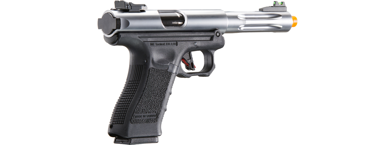 WE-Tech Galaxy Select Fire Premium S Gas Blowback Pistol (Color: Silver)