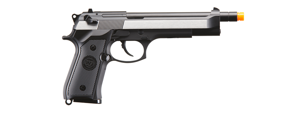 WE-Tech M92 Gas Blowback Airsoft Pistol (Color: 2-Tone)