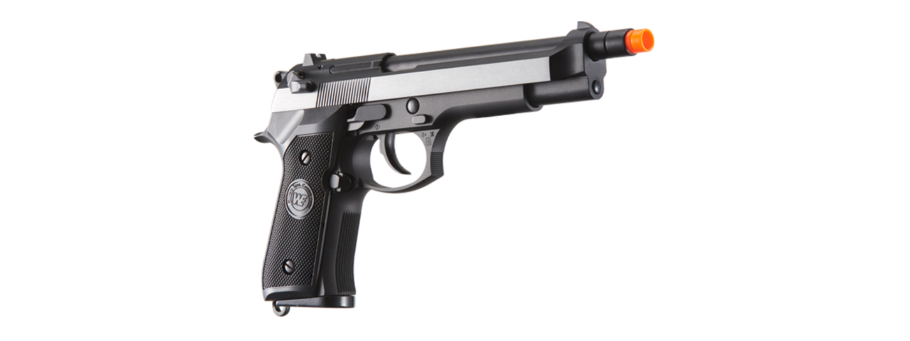 WE-Tech M92 Gas Blowback Airsoft Pistol (Color: 2-Tone)