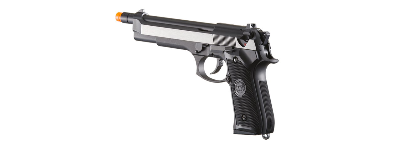 WE-Tech M92 Gas Blowback Airsoft Pistol (Color: 2-Tone)