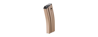 WE-Tech Version 2 30 Round Co2 Magazine for M4 Gas Blowback Rifles (Color: Tan)