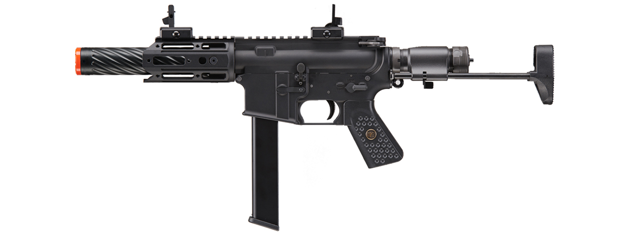 WE-Tech R5C PCC Honey Badger Gas Blowback Rifle (Color: Black) - Click Image to Close