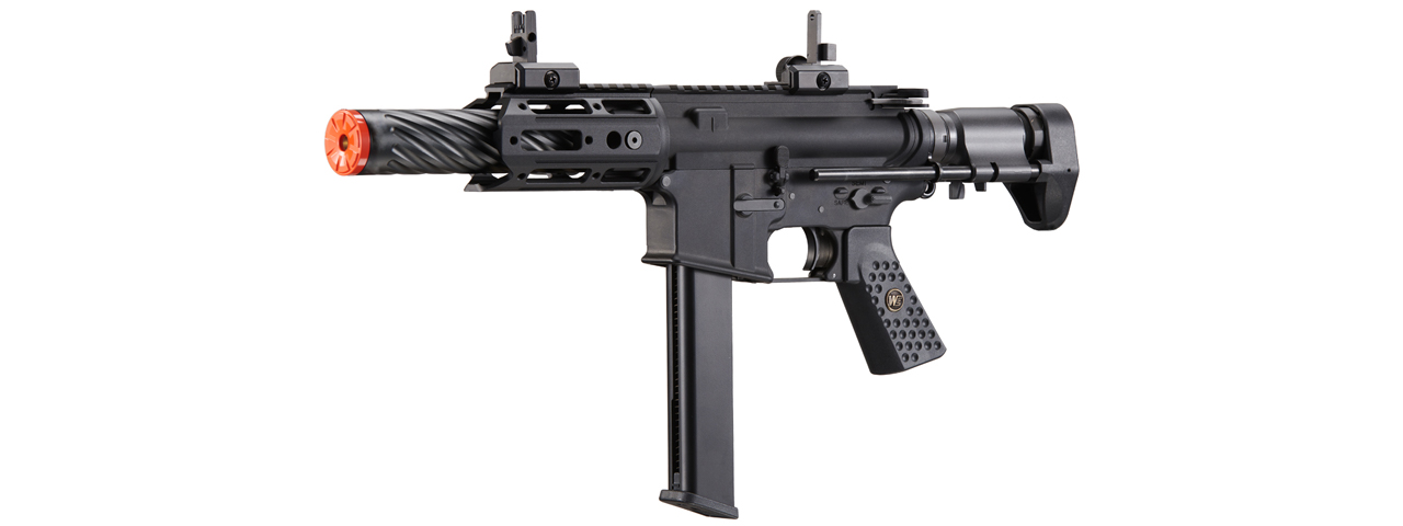 WE-Tech R5C PCC Honey Badger Gas Blowback Rifle (Color: Black) - Click Image to Close