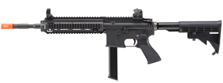 WE-Tech M4 888 PCC Gas Blowback Airsoft Rifle (Color: Black)