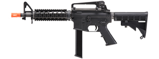 WE-Tech M4 CQB PCC Gas Blowback Airsoft Rifle (Color: Black)