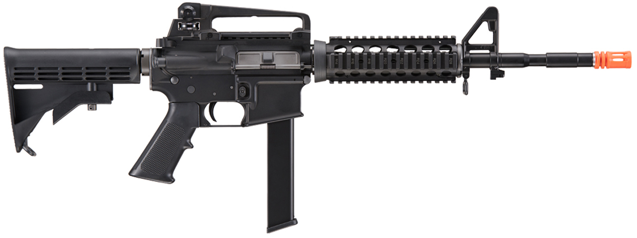 WE-Tech M4 RIS PCC Gas Blowback Airsoft Rifle (Color: Black)