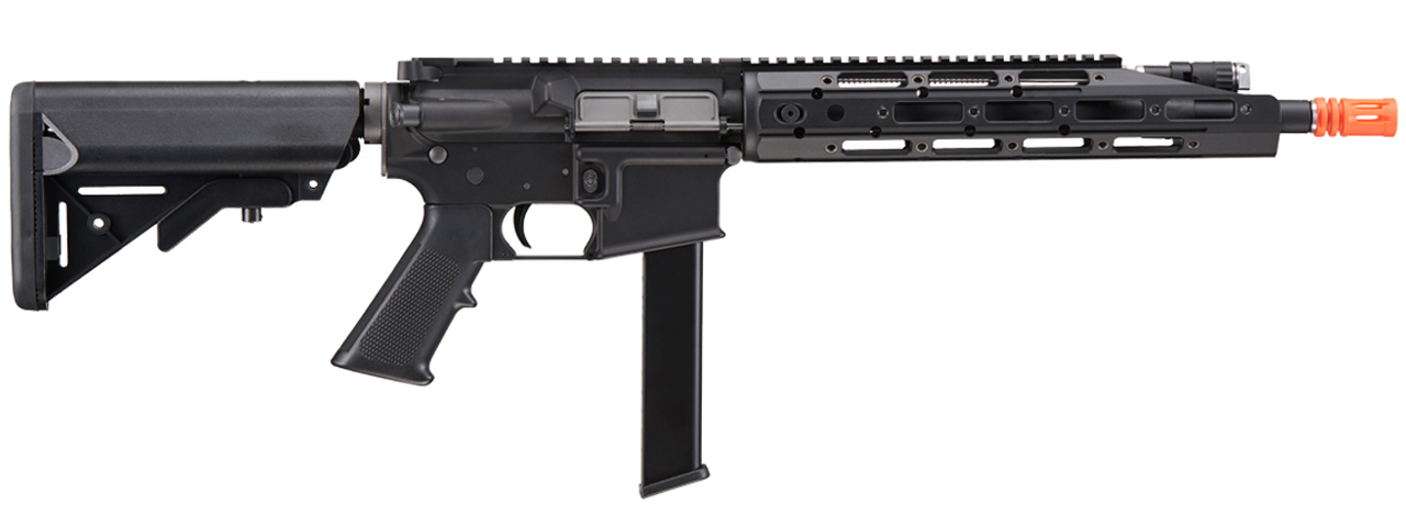 WE-Tech M4 RARS PCC Gas Blowback Airsoft Rifle (Color: Black) - Click Image to Close