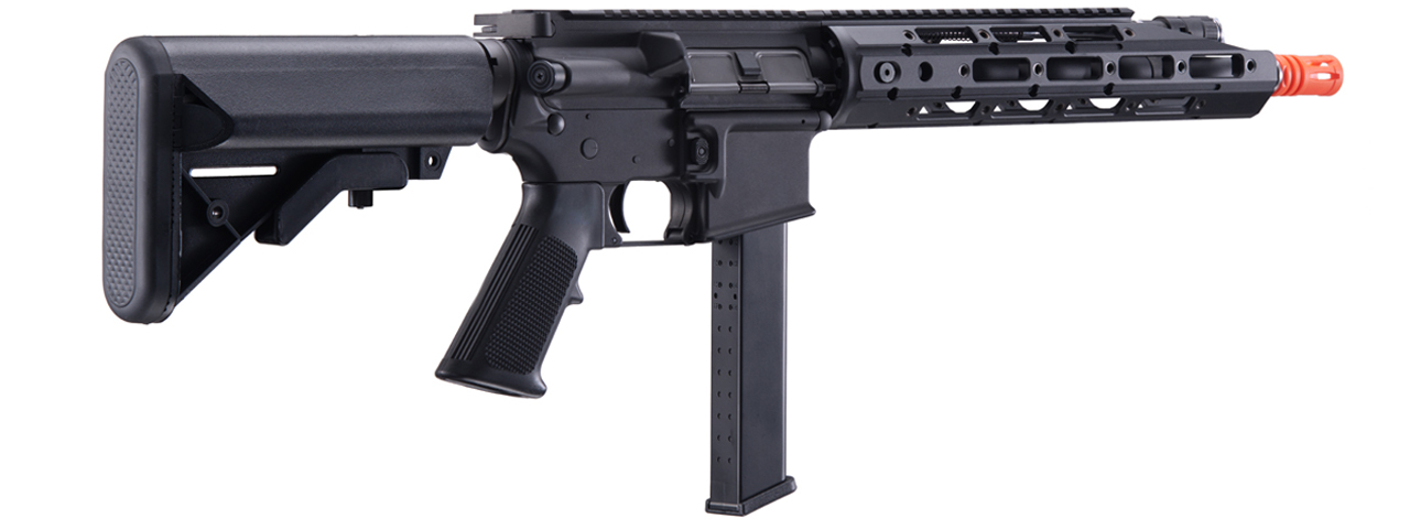 WE-Tech M4 RARS PCC Gas Blowback Airsoft Rifle (Color: Black) - Click Image to Close