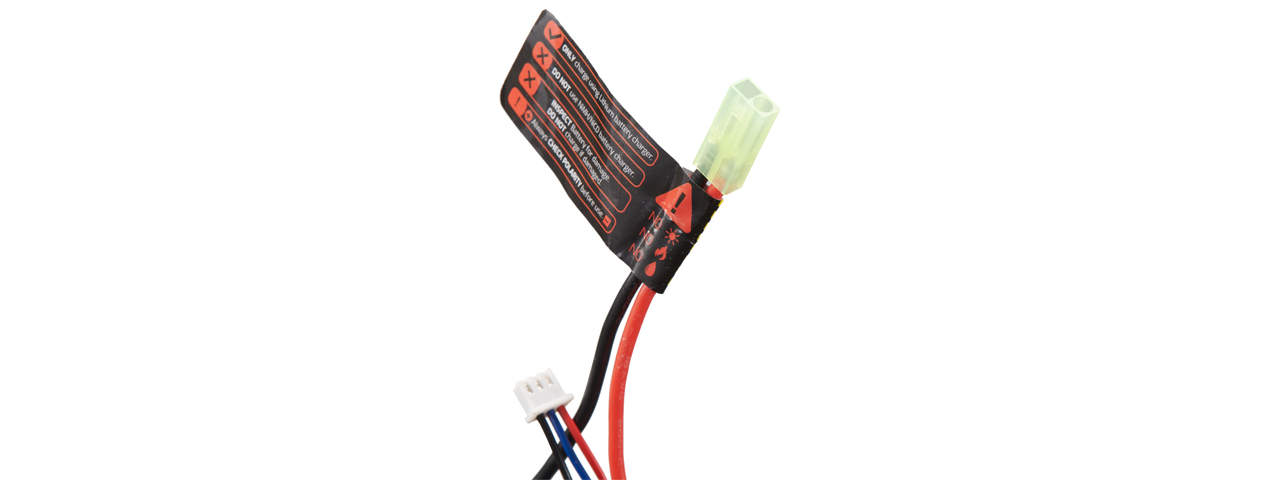 Zion Arms 11.1v 2600mAh Lithium-Ion Stick Battery (Tamiya Connector) - Click Image to Close