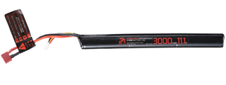 Zion Arms 11.1v 3000mAh Lithium-Ion Stick Battery (Deans Connector)