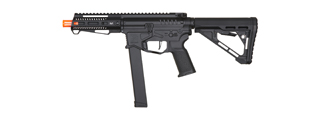 Zion Arms R&D Precision Licensed PW9 Mod 1 Airsoft Rifle with Delta Stock (Color: Black)