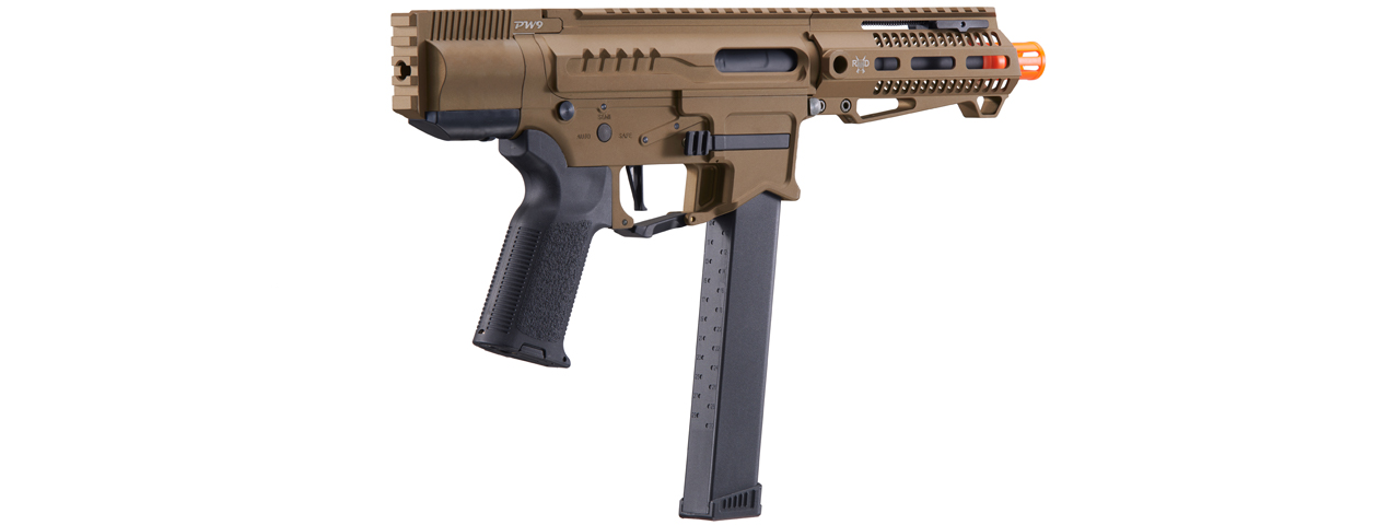 Zion Arms R&D Precision Licensed PW9 Mod 0 Airsoft Rifle (Color: Bronze) - Click Image to Close