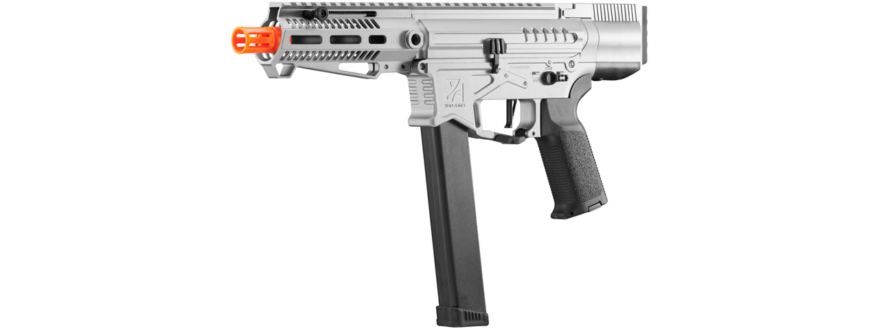 Zion Arms R&D Precision Licensed PW9 Mod 0 Airsoft Rifle (Color: Gray) - Click Image to Close