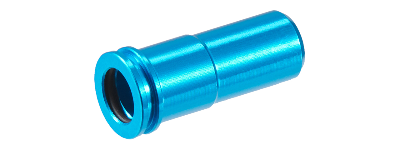 Lancer Tactical 19.7mm CNC Machined Aluminum Air Nozzle for Airsoft AEGs (Color: Blue) - Click Image to Close