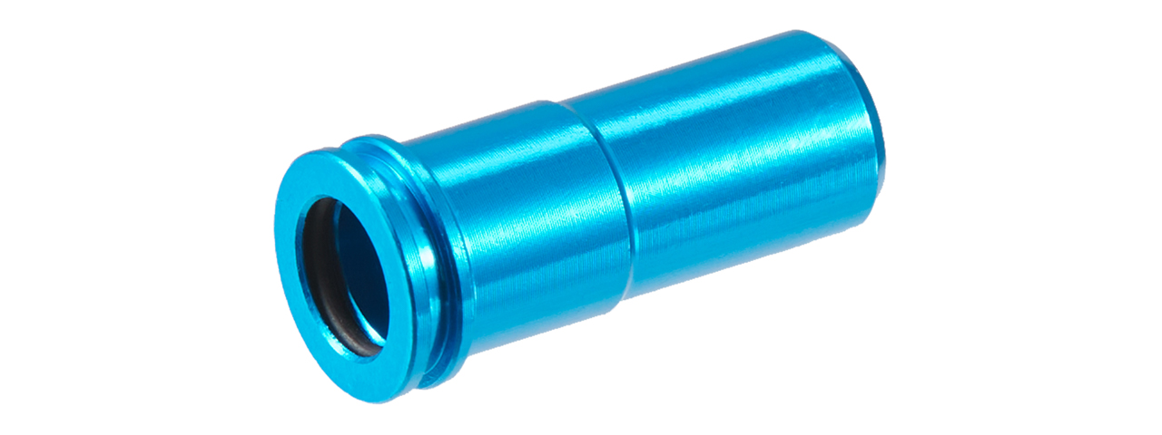 Lancer Tactical 19.7mm CNC Machined Aluminum Air Nozzle for Airsoft AEGs (Color: Blue)