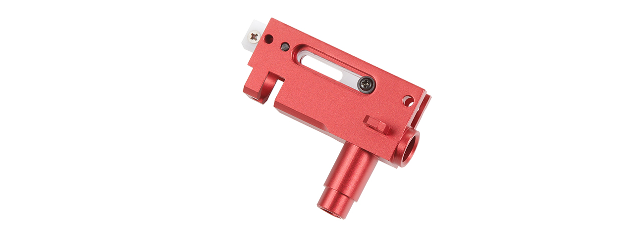 Lancer Tactical CNC Machined Aluminum Hop-Up Unit for AK Series Airsoft AEGs (Color: Red)