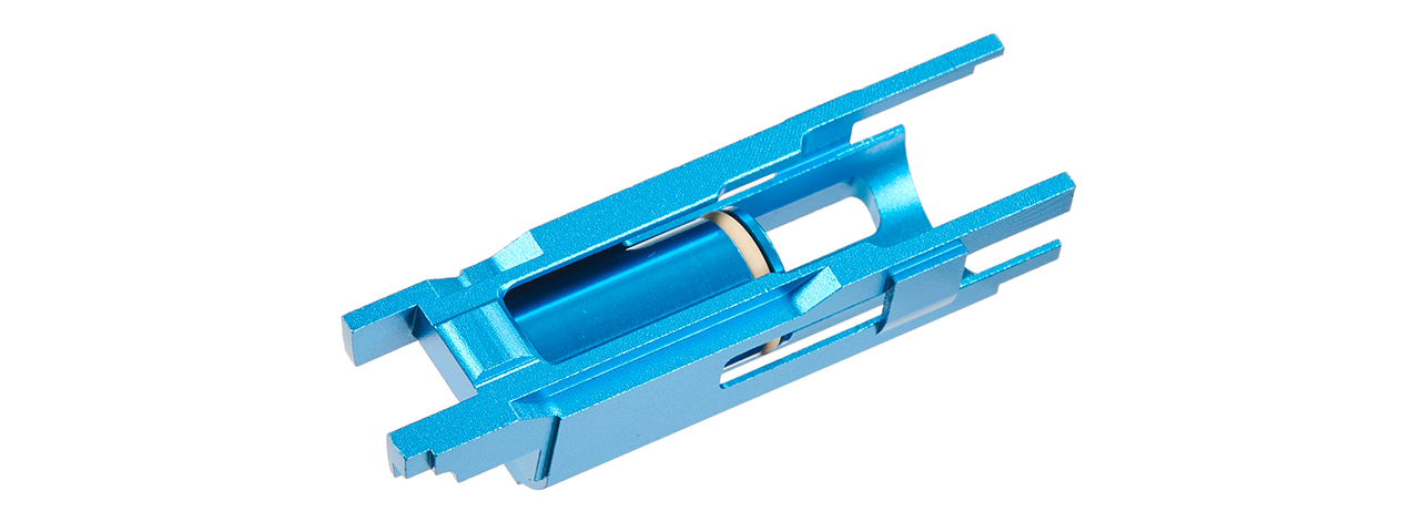 Lancer Tactical Aluminum Blowback Housing for Hi-Capa & 1911 Gas Blowback Pistols (Color: Blue) - Click Image to Close