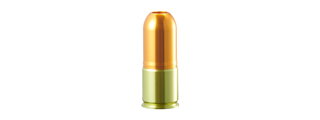 Lancer Tactical CNC Aluminum Airsoft 40mm Green Gas Grenade Shell (Color: Gold / Green)