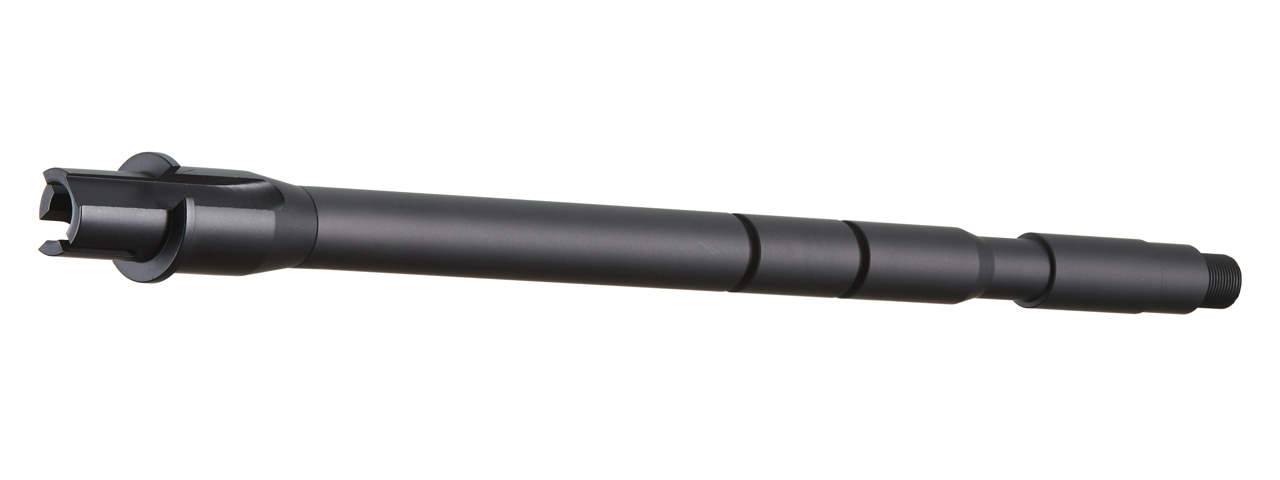 Lancer Tactical 13" One-Piece Aluminum Outer Barrel (Color: Black)