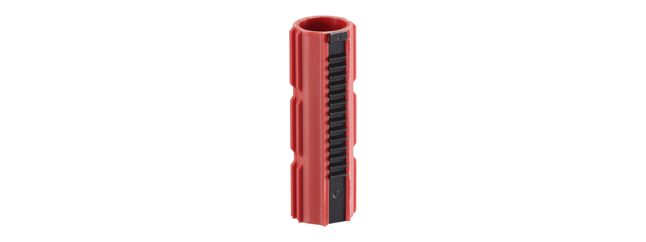 Lancer Tactical 14 Teeth Reinforced Polycarbonate Full Stroke Piston with Steel Teeth (Color: Red) - Click Image to Close