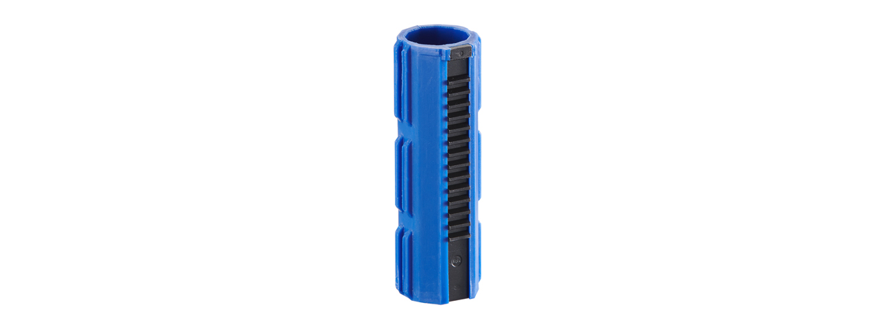 Lancer Tactical 14 Teeth Reinforced Polycarbonate Full Stroke Piston with Steel Teeth (Color: Blue) - Click Image to Close