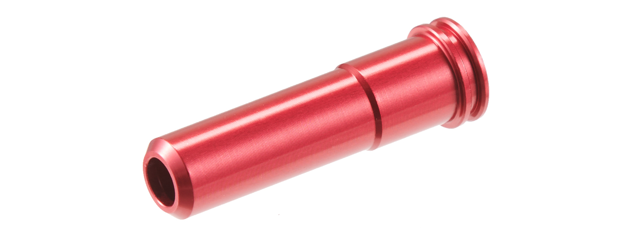 Lancer Tactical 29.3mm CNC Machined Aluminum Air Nozzle for Airsoft AEGs (Color: Red) - Click Image to Close