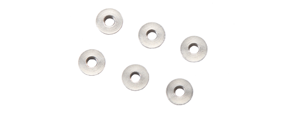 Lancer Tactical 7mm Solid Steel Gearbox Bushings (Pack of 6)