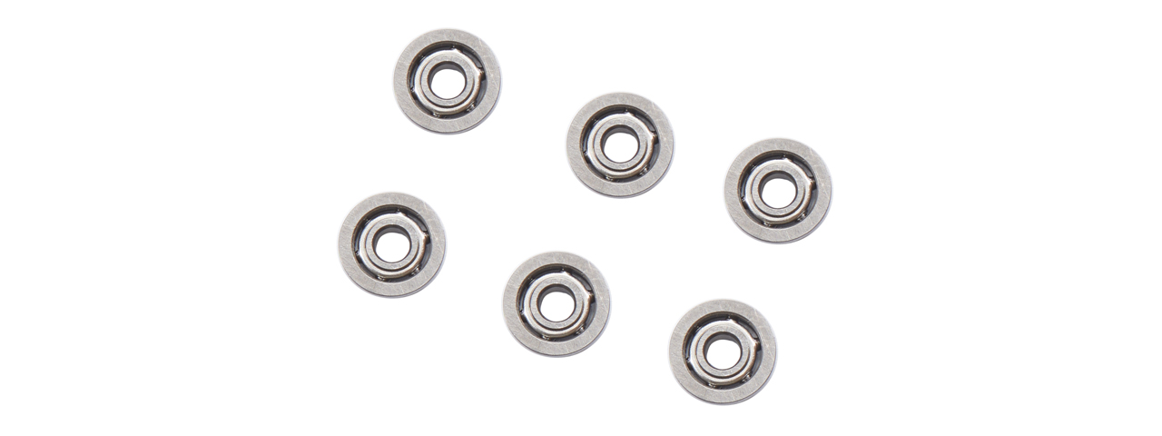 Lancer Tactical 8mm Steel Ball Bearing Gearbox Bearings (Pack of 6)