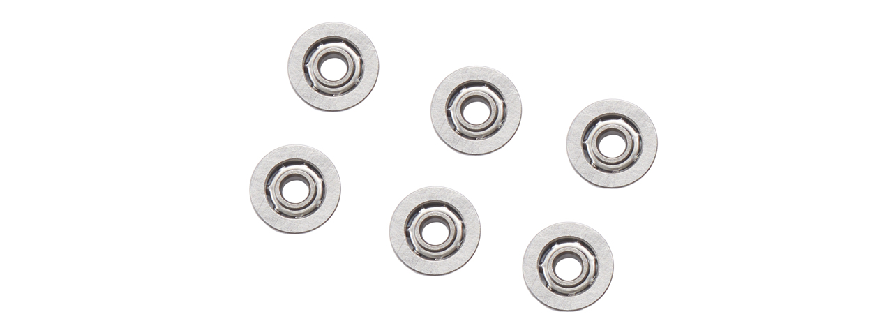 Lancer Tactical 9mm Steel Ball Bearing Gearbox Bearings (Pack of 6) - Click Image to Close