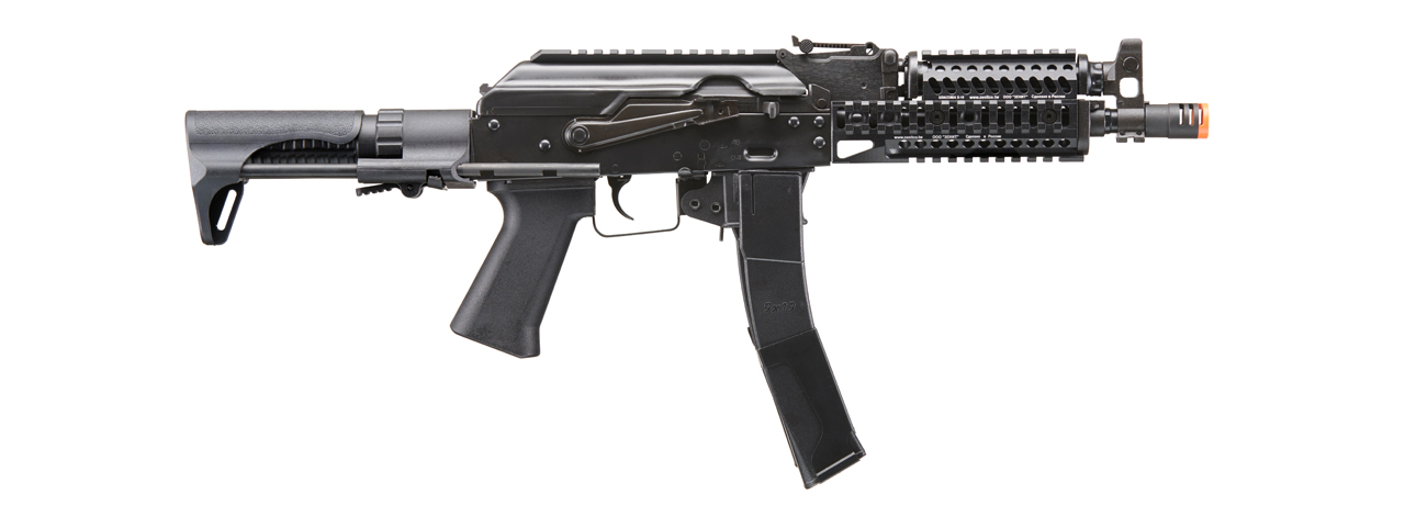 LCT 9mm PP-19 PDW AK Airsoft Electric Blowback Rifle w/ Picatinny Handguard (Color: Black)