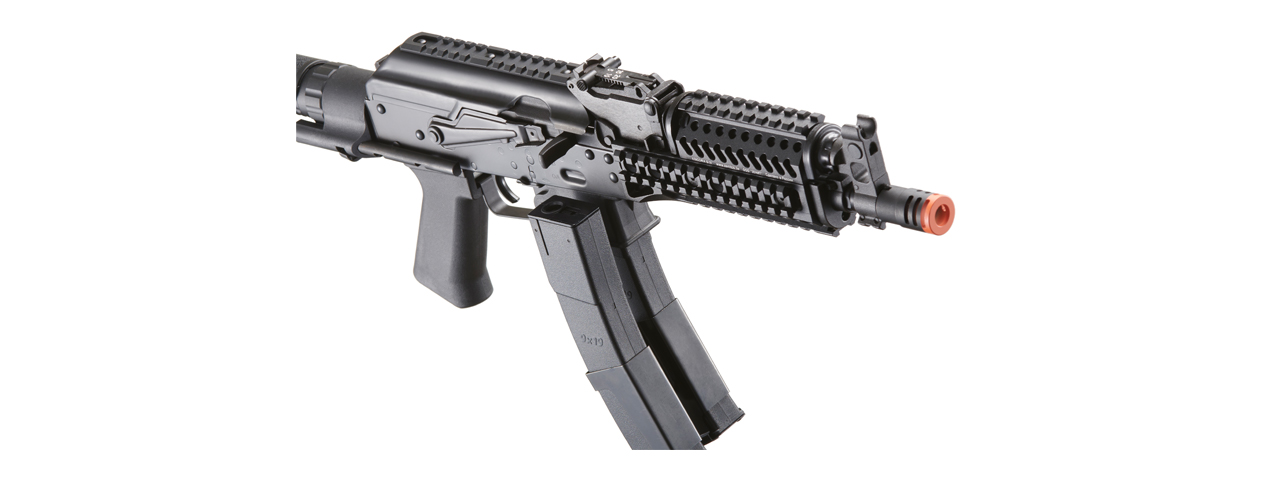 LCT 9mm PP-19 PDW AK Airsoft Electric Blowback Rifle w/ Picatinny Handguard (Color: Black)