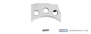 5KU Short Skeletonized Trigger for Hi-Capa GBB (Color: Silver)