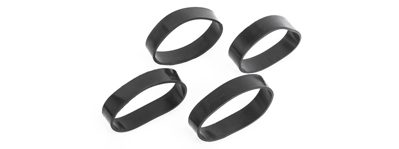 ACW Accessory Rubber Rings (4pcs) - Black - Click Image to Close