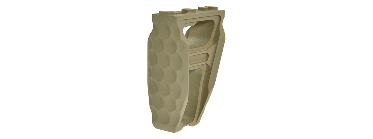 Atlas Custom Works RSAC Lightweight Foregrip for Keymod & M-LOK (Tan) - Click Image to Close